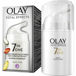 Olay 4x Total Effects 7-in-1 Anti-veroudering Nachtcrème 50 ml
