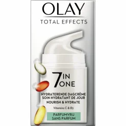 Olay 4x Total Effects 7-in-1 Hydraterende Dagcrème Parfumvrij 50 ml