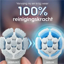 Oral-B 6x Opzetborstels iO Gentle Care Wit 6 stuks