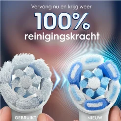 Oral-B 6x Opzetborstels iO Ultimate Clean Wit 6 stuks