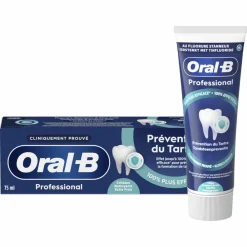 Oral-B 12x Tandpasta Professional Tandsteencontrole Reinigingskristallen Extra Fris 75 ml