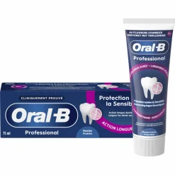 Oral-B 12x Tandpasta Professional Bescherming Gevoelige Tanden Frisse Munt 75 ml