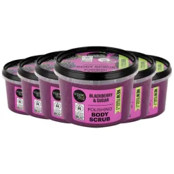 Organic Shop 6x Body Scrub Blackberry 250 ml