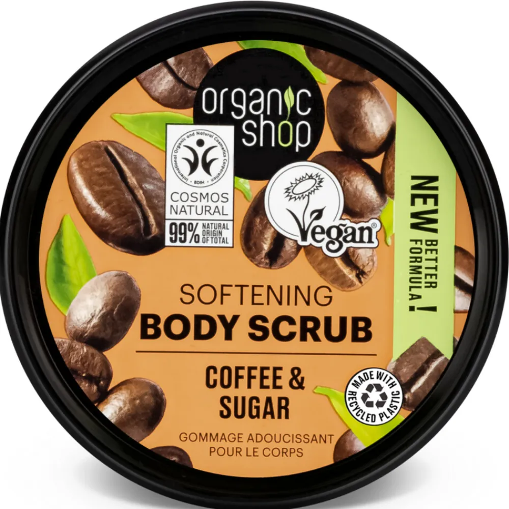 Organic Shop 6x Body Scrub Brazilian Coffee 250 ml