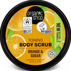 Organic Shop 6x Body Scrub Orange 250 ml