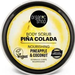Organic Shop 6x Body Scrub Pineapple & Coconut 250 ml