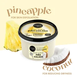 Organic Shop 6x Body Scrub Pineapple & Coconut 250 ml