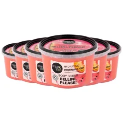 Organic Shop 6x Body Scrub Watermelon & Peach 250 ml