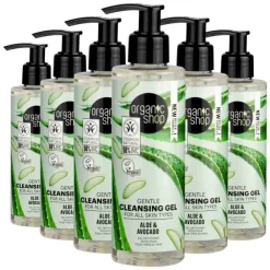 Organic Shop 6x Cleansing Gel Avocado and Aloe 200 ml