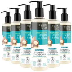 Organic Shop 6x Conditioner Argan & Amla 280 ml