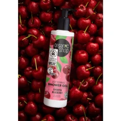Organic Shop 6x Douchegel Cherry and Blueberry 280 ml