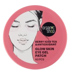 Organic Shop 6x Eye Gel Patch Berry Iced tea & Antioxidant 60 pcs