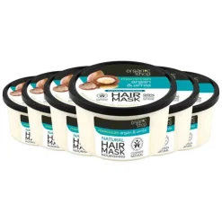 Organic Shop 6x Haarmasker Argan & Amla 250 ml