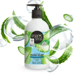 Organic Shop 6x Handzeep Aloe and Milk 500 ml