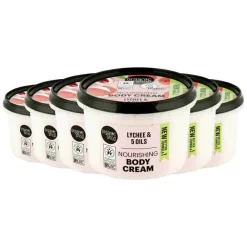 Organic Shop 6x Nourishing Bodycrème Lychee 250 ml