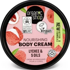 Organic Shop 6x Nourishing Bodycrème Lychee 250 ml