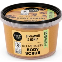 Organic Shop 6x Rejuvenating Body Scrub Cinnamon 250 ml