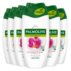 Palmolive 6x Douchecréme Naturals Orchidee & Melk 250 ml