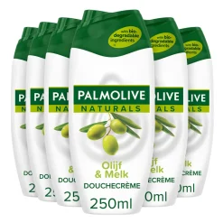 Palmolive 6x Douchecréme Naturals Olijf & Melk 250 ml