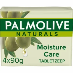 Palmolive 3x Tabletzeep Naturals Olijf & Melk 4x 90 gr