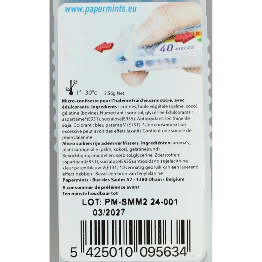 PaperMints 5x CoolCaps Munt 40 stuks