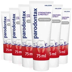 Parodontax 6x Strenghten & Protect Tandpasta Whitening 75 ml