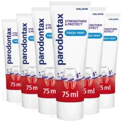 Parodontax 6x Strenghten & Protect Tandpasta Fresh Mint 75 ml
