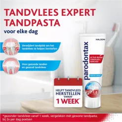 Parodontax 6x Tandpasta Active Repair Tandvlees Fresh Mint 75 ml
