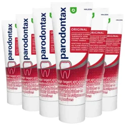 Parodontax 6x Tandpasta bij Bloedend Tandvlees Original 75 ml