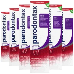 Parodontax 6x Tandpasta bij Bloedend Tandvlees Ultra Clean 75 ml