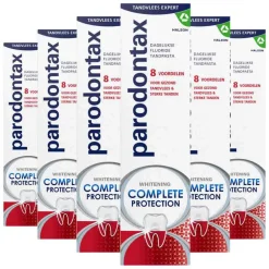 Parodontax 6x Tandpasta Complete Protection Whitening 75 ml