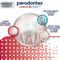 Parodontax 3x Tandpasta Tandvlees+ Gevoeligheid & Adem 75 ml