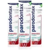 Parodontax 3x Tandpasta Tandvlees + Gevoeligheid & Adem Whitening 75 ml
