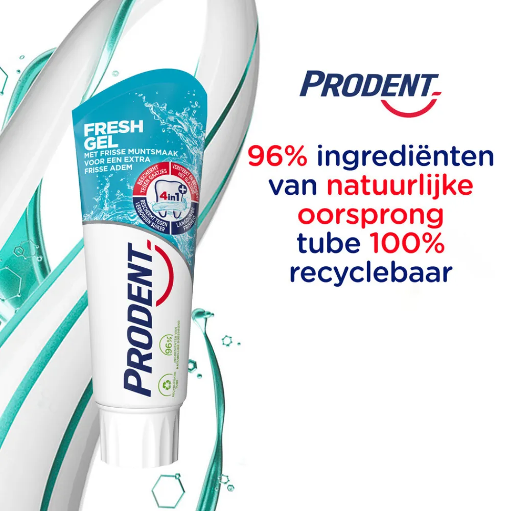 Prodent 12x Tandpasta Freshgel 75 ml