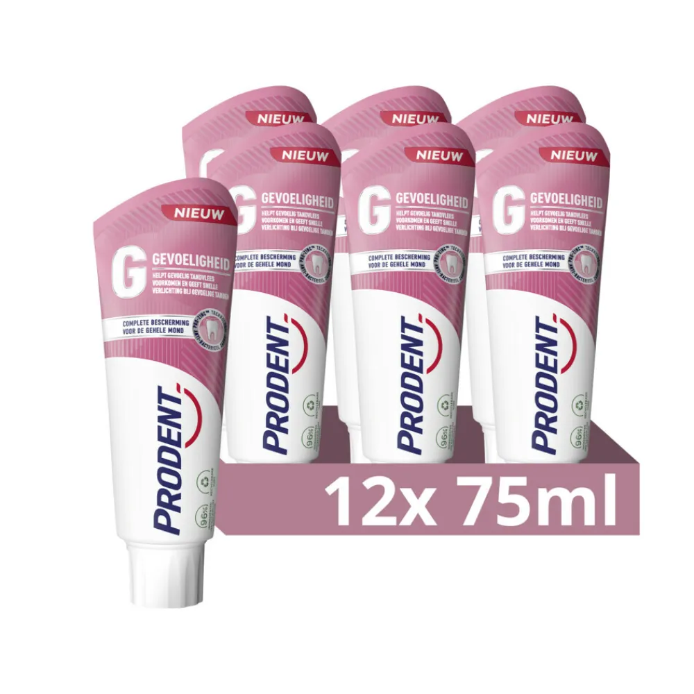 Prodent 12x Tandpasta Gevoeligheid 75 ml