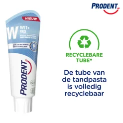 Prodent 12x Tandpasta Wit + Fris 75 ml