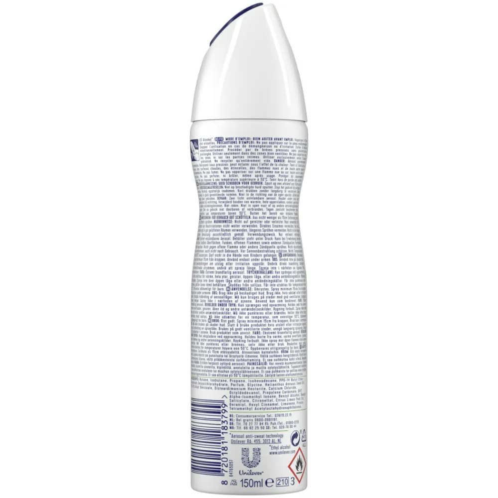 Rexona 6x Deodorant Spray Advanced Protection Aloë Vera 150 ml