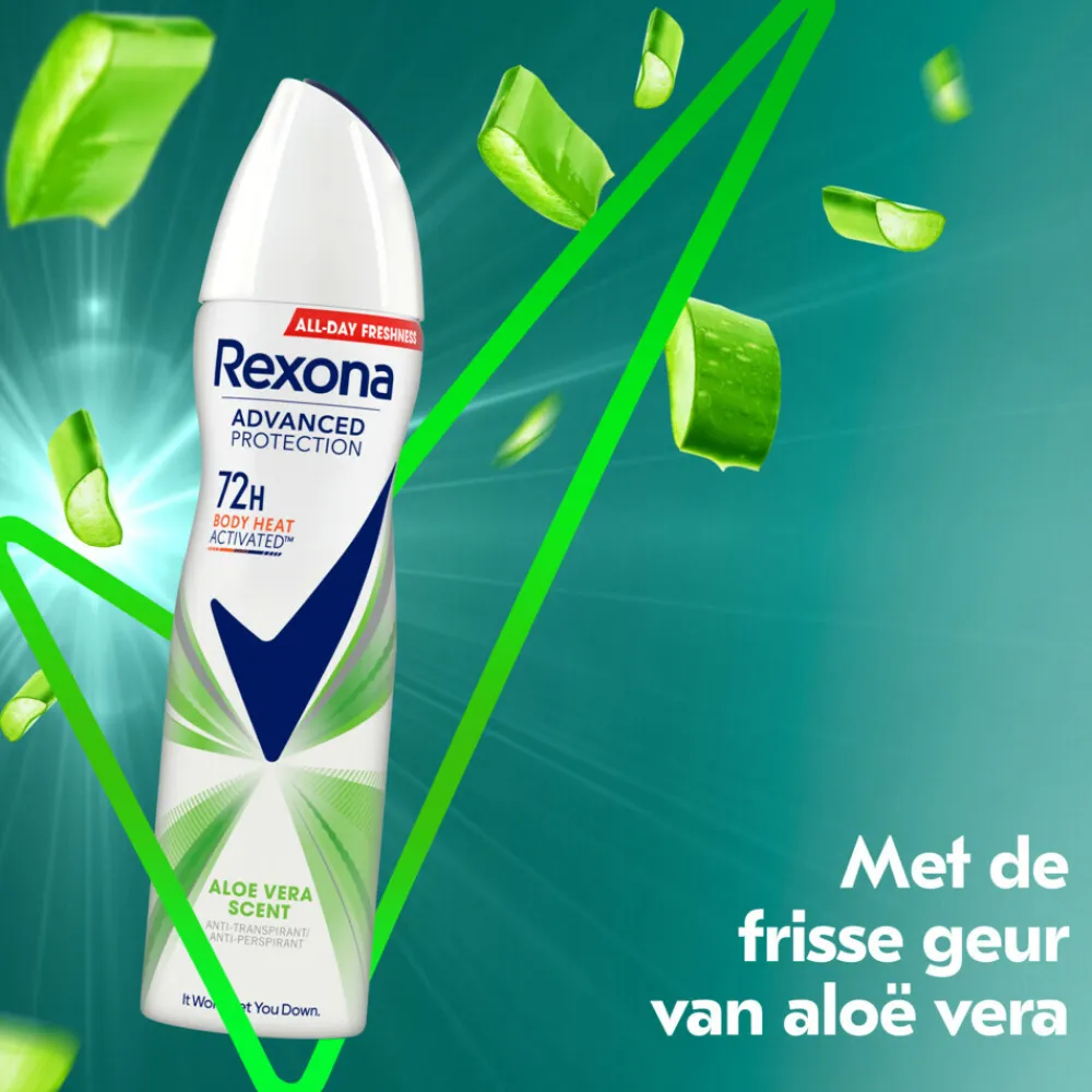 Rexona 6x Deodorant Spray Advanced Protection Aloë Vera 150 ml