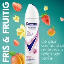 Rexona 6x Deodorant Spray Advanced Protection Bright Bouquet 150 ml