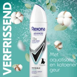 Rexona 6x Deodorant Spray Advanced Protection Invisible Aqua 150 ml