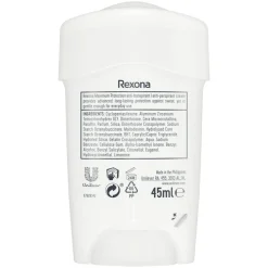 Rexona 6x Deodorant Stick Cream Maximum Protection Confidence 45 ml