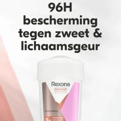 Rexona 6x Deodorant Stick Cream Maximum Protection Confidence 45 ml