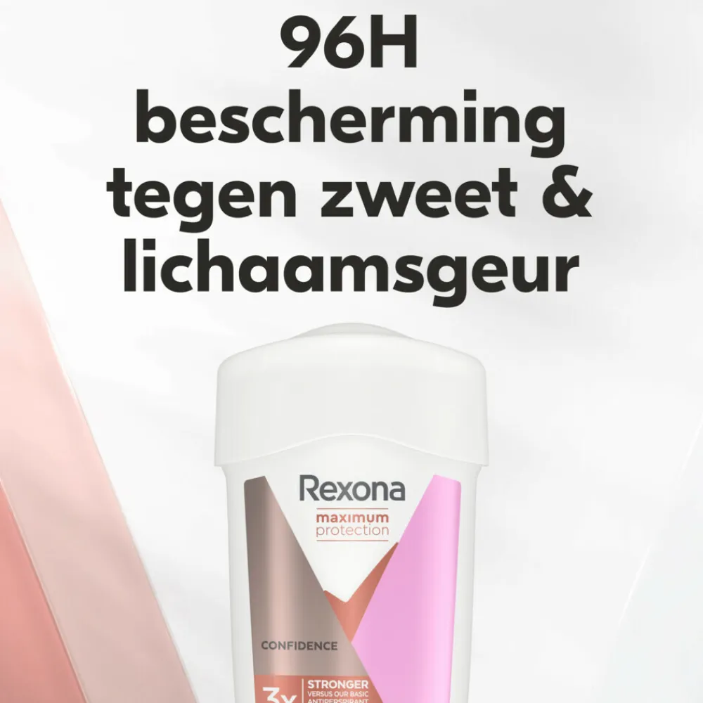 Rexona 6x Deodorant Stick Cream Maximum Protection Confidence 45 ml