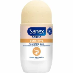 Sanex 6x Deodorant Roller Dermo Sensitive 50 ml