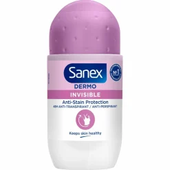 Sanex 6x Deodorant Roller Dermo Invisible 50 ml
