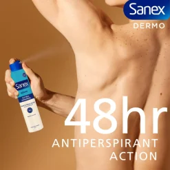 Sanex 6x Deodorant Spray Dermo Extra Control 200 ml