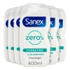 Sanex 6x Douchegel Zero% Hydrating 400 ml