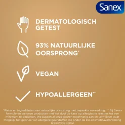 Sanex 6x Douchegel Zero% Hydrating 400 ml