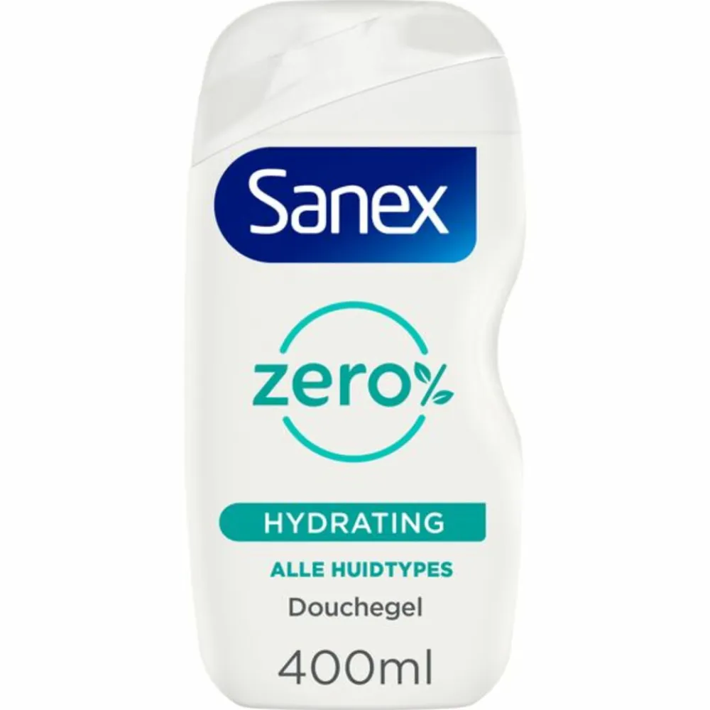 Sanex 6x Douchegel Zero% Hydrating 400 ml