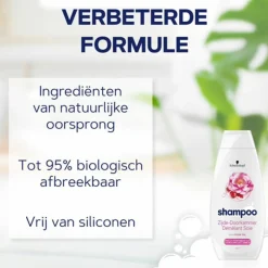 Schwarzkopf 5x Zijde-Doorkammer Shampoo 400 ml